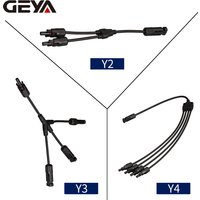 Solar Connectors Y Branch Parallel PV Adapter Cable Wire Plug Tool Kit for Solar Panel 1000V Male/Female Multifunctional Wrench