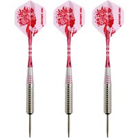 Fox Smiling 3PCS 24g Steel Tip Darts With Aluminum Shaft Pink Color
