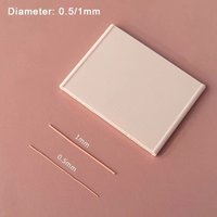 0.5-5mm Clay Strip Rolling Mold DIY Hand Rolling Lightweight Polymer Clay Tool Multi Thickness Easy Operation