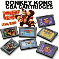 Donkey Kong Series GBA Game 32Bit Video Cartridge Donkey Kong Country 1 2 3 Advance Retro Video Game Collection Gift