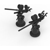 Yao's Studio LY206B 1/200 1/350 1/700 1/144 3D Printed Resin USN Single Oerlikon Cannon Type A/B
