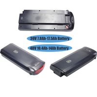 Rear Rack Carrier E-Bike Battery 36V 7.8Ah 13Ah 48V 10.4Ah Li-ion Battery for Wayscral Everyway Takeaway Beaumont Chatham Rev