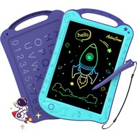 AstroDraw Colored Drawing Tablet for Kids Travel Activities Toy Space Doodle Board Autism Sensory Toddler Gifts for Birthday