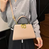 Vintage Luxury Diaper Bags For Women Classic Leather Tote Bag Designer Minimalist Elegant Large Capacity Fashionable Simple