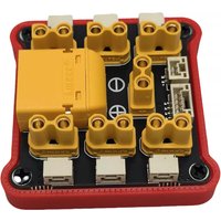 1PCS XT60 to XT30 PDB Multi-port Power Distribution Board GH1.25 Signal Interface CAN Bus Hub Board for RC Boat Car Models DIY