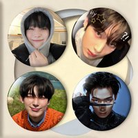 S-SUNOO Sunshine Laser Badge Creative Pins Brooch for Bag Clothes Hat Decor Gifts Fans Collect