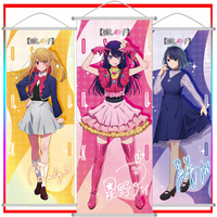 Hoshino Ai Hanging Poster Cartoon Arima Kana Poster Anime Merchandise Long Scroll Wall Decoration Holiday Gift Trendy Toy