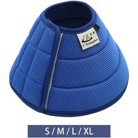 Dog Cone Collar Soft Edge Kitten Stop Licking Protective Wound Pets Recovery Collar for Small Medium Large Dog After Surgery