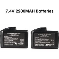 7.4 V, 2200 MAH Rechargeable Lithium Polymer Battery for Heated Gloves Socks Heated Jackets Vest Motorcycle Gloves USB Charger