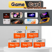 Game SD Card For Ayaneo Pocket S DS AIR Mini DMG EVO FIT Android Portable Handheld Retro Gaming Console Memory TF H-speed 512G