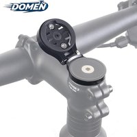 DOMEN Bicycle Computer Holder Adjustable Bike Stopwatch Mount Stem Top Cap Computer Holder For Garmin Bicycle Accessories