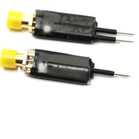 SMA RF Probe Test Adapter - Single/Dual Needle Pointed Tip for Spectrum Analyzer Signal Tracing, LNA Amplifier Ham Radio Debug