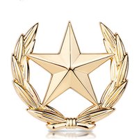 Pentagram star Metal Car Sticker Logo Emblem Badge Car Styling Sticker For Universal Car Motorcycle Decorative Accessories