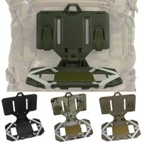 Tactical MOLLE Folding Navigation Board Map Admin Panel iPhone Pouch Tactical Airsoft Hunting Vest Chest Mobile Phone Holder