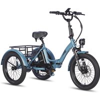 AliExpress NONE FAFREES F20 Mate Adult Electric Bicycle 500W Cargo Three Wheel ebike 48V18.2Ah Battery Folding E-bike
