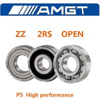 10PC AMGT P5 High Performance Deep Groove Ball Bearing 605 608 625 626 628 686 688 689 6000 6001 6700 6701 6800 6802 6900 ZZ 2RS