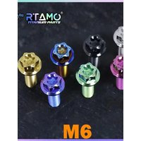 AliExpress RTAMO Gr5 Titanium Bolts M6X12/15/20/22/25/28/30 For Bike Fastener Motorcycle Modified