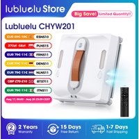 Lubluelu Robot Window Washer 8-Layer Safety Protection 9000Pa Suction Intelligent Path Edge Cleaning Home Glass Cleaning Robot image 4