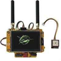 The NM-RF-Hat Companion Hat Zero-Conflict, Multi-Band RF for ESP32-2432S028 CYD CC1101 nRF24 PN532 IR TX/RX 433M ASK Power Mgmt