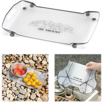 Foldable Camping Tray Ultralight Mini Dining Tray for BBQ Picnic (Tray)