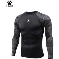 Kelme Goalkeeper Clothes The Year Of The Loong Series Tights Men's Long Sleeve Sports 2024 Running Retro Trend Fitness Clothing