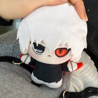 10cm Anime Stuffed Kaneki Ken Plushie Figures Cosplay Cotton Plush Doll Toys Pendants Keychain Birthday Xmas Gift