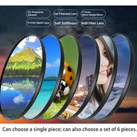 2026 NEW Universal Camera Filter For Canon Sony Fuji Nikon Lenses - UV CPL Polarizing ND Star Light Macro Soft Light Filters