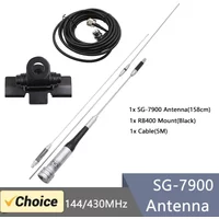 Dualband Antenna DIAMOND SG7900 Mobile Antenna 144/430Mhz U/V SG-7900 Car Radio Antenna Strong Signal Base Antenna Walkie Talkie