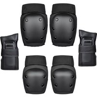 AliExpress NONE Papaison 6pcs Protective Gear Bike Skate Roller Scooter Riding Knee Pads Wrist Guard Elbow Pads Set PP Shell EVA Liner in Stock