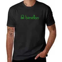 United Colors of Benetton oversized T-shirt men's and women's round neck trendy brand fashionable slim fit short sleeved summer