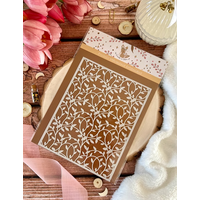 Leaf Background Stencil Scrapbook Diary Decoration Stencil Embossing Template DIY Greeting Card Handmade 2026