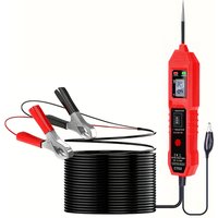 Car Circuit Tester With LED Voltage Display - Suitable For Power Probe Kit For 3.5-36V DC Vehicles