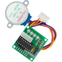 28BYJ-48-5V 4 phase Stepper Motor+ Driver Board ULN2003 for Arduino 1 x Stepper motor +1x ULN2003 Driver board