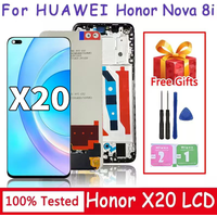 6.67"IPS LCD For Huawei nova 8i NEN-L22 NEN-LX1 NEN-LX3 LCD Touch Screen Digitizer Assembly Replacement Honor X20 NTN-AN20 LCD