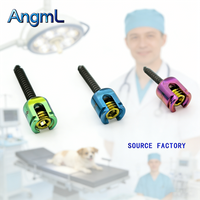 Pedicle Screws For Pets,Titanium Alloy Material Spinal Fracture Fixation, Veterinary Implants, Titanium Rods, Pet supplies