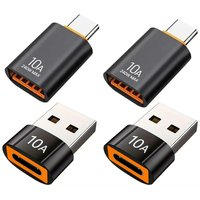 10A USB OTG Adapter Type C To USB A Adapter USB 3.0 to Type C OTG Converter Connector For iPhone 17 Macbook iPad Huawei Samsung