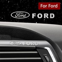 2/5/10pcs Creative Car Metal Stickers Waterproof Dirt-proof Styling Decor Decals Auto Accessories For Ford Mustang Shelby Bronco