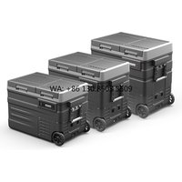 UD55 Electric Cooler Box 12V 24V Camping Fridges Compressor Freezer Car Fridges