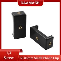 Mobile Phone Clip Parts Accessory Compatible With All 1/4 Screw Cellphone Holder Tripod Mount Desk Tripod Adapter