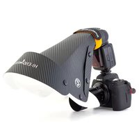 Guage Universal Hoof Cover Flash Diffuser Softbox Speedlight Reflector Snoot Camera Accessories for Macro Lens Shooting image 4