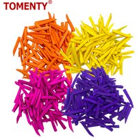100Pcs Colorful Disposable Dental Wooden Wedges Interdental Composite Contoured Odontologia Materiais Dentistica for Dental Care