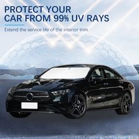 For Mercedes Benz CLS W218 W219 Summer Car Accessories Car Windshield Sun Shade Covers for Front Window Sunscreen UV Parasol