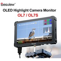 Desview OL7/OL7S New OLED Highlight Camera Monitor 7 inch DSLR Camera Outdoor External Camera Display 4K60 HD HDMI-compatible