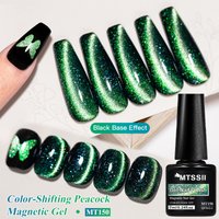 7ml Meteor Magnetic Gel Nail Polish Glitter Effect Gel Semi Permanent Varnish Soak Off UV LED Nail Art Decorations Nail Supplies