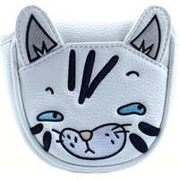 aEmbroidered Golf Mallet Putter Head Cover Synthetic Club Protector Durable Fits Most Standard Clubs Gift For Golf Lovers
