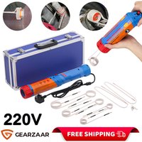 Magnetic Induction Heater Tool Kit Bolt Remover Flameless Heat + 6 Coils 2 Wires