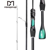 FISHINGFANS ORCA ULTRALIGHT UL SOLID TIP TAPERED HANDLE TROUT LAKE RIVER SPINNING CASTING FISHING ROD image 4