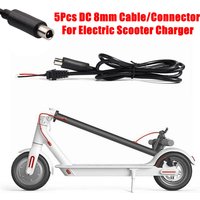 5Pcs DC 8mm Scooter Charging Cable 42V 2A 3A 4A Charger Output Line For Xiaomi M365 Pro Electric Scooter Charger Accessories