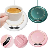 USB Coffee Mug Warmer with 3 Temperature Settings Coffee Warmer Plate Coffee Cup Warmer for Coffee Milk Tea Beverage