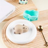 2025 New Cute Capybara Milk Jelly Pudding Capybara Pudding Silicone Mould Home Baking Accessories Silicone Mold